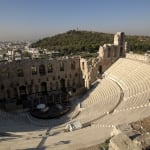 Herodes Atticus Theater, c.161 AD, Acropolis, Athens, Greece | athenstaxitours.org