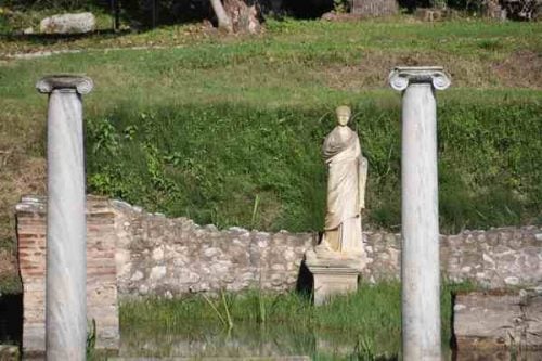 The sacred city of Dion in Macedonia Greece