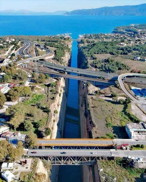 Corinth Canal, Greece